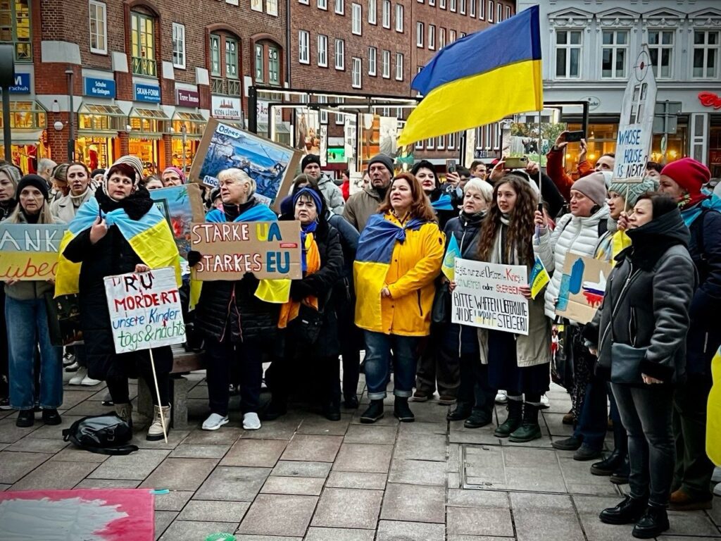 24.02.2025 Demo 3 Jahrestag Angriff auf die Ukraine